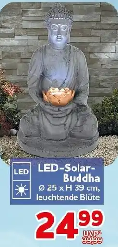 CENTERSHOP LED-Solar Buddha Angebot
