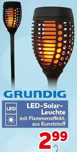 CENTERSHOP GRUNDIG LED-Solar Leuchte Angebot
