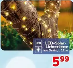 CENTERSHOP LED-Solar Lichterkette Angebot
