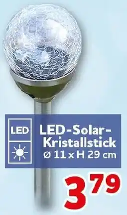 CENTERSHOP LED-Solar Kristallstick Angebot