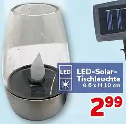 CENTERSHOP LED-Solar Tischleuchte Angebot