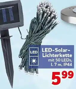 CENTERSHOP LED-Solar Lichterkette Angebot
