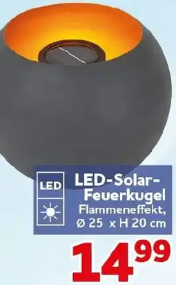 CENTERSHOP LED-Solar Feuerkugel Angebot