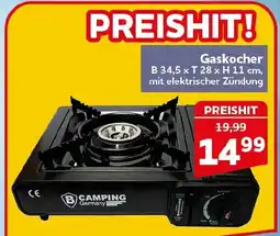 CENTERSHOP Gaskocher Angebot