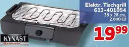 CENTERSHOP KYNAST Elektr. Tischgrill 613-401054 Angebot