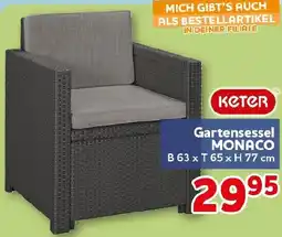 CENTERSHOP Keter Gartensessel MONACO Angebot