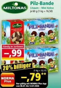 Norma MILTONAS Pilz-Bande Angebot