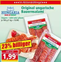 Norma HUNGARIA Original ungarische Bauernsalami Angebot