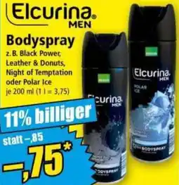 Norma Elcurina Men Bodyspray Angebot