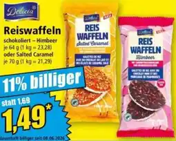 Norma Delicia Reiswaffeln Angebot
