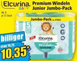 Norma Elcurina Baby Premium Windeln Junior Jumbo-Pack Angebot