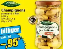 Norma Ernte Krone Champignons Angebot
