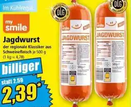 Norma My smile Jagdwurst Angebot