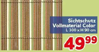 CENTERSHOP Sichtschutz Vollmaterial Color Angebot