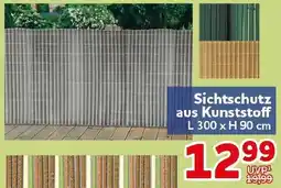CENTERSHOP Sichtschutz aus Kunststoff Angebot
