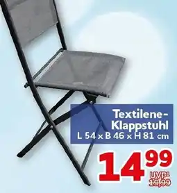 CENTERSHOP Textilene Klappstuhl Angebot