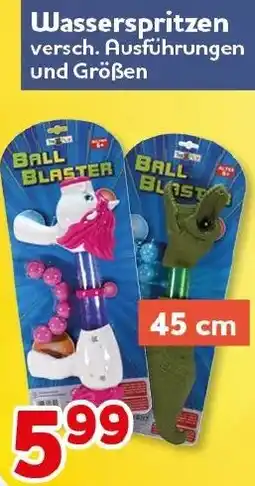 CENTERSHOP Wasserspritzen Angebot