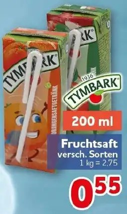 CENTERSHOP TYMBARK Fruchtsaft Angebot