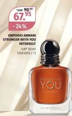 Müller EMPORIO ARMANI STRONGER WITH YOU INTENSELY Angebot