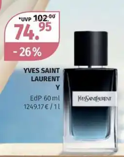 Müller YVES SAINT LAURENT Y Angebot