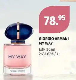 Müller GIORGIO ARMANI MY WAY Angebot