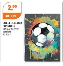 Müller COLLEGEBLOCK FUSSBALL Angebot
