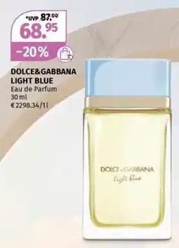 Müller DOLCE&GABBANA LIGHT BLUE Angebot