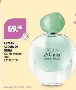 Müller ARMANI ACQUA DI GIOIA Angebot