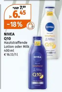Müller NIVEA Q10 Angebot
