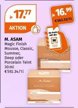 Müller M.ASAM Angebot
