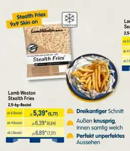 METRO Lamb Weston Stealth Fries Angebot