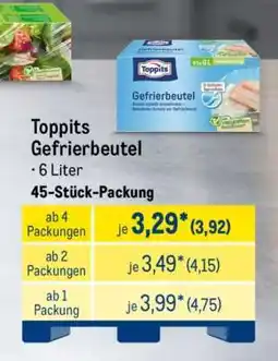 METRO Toppits Gefrierbeutel Angebot