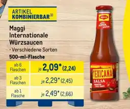 METRO Maggi Internationale Würzsaucen Angebot