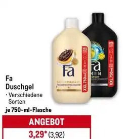 METRO Fa Duschgel Angebot