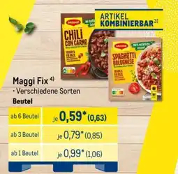 METRO Maggi fix Angebot