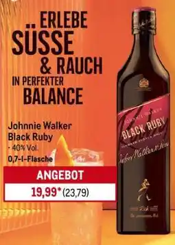 METRO Johnnie Walker Black Ruby Angebot