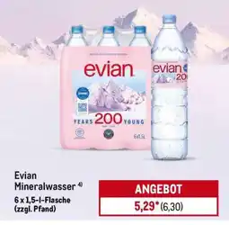 METRO Evian Mineralwasser Angebot