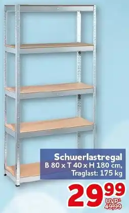 CENTERSHOP Schwerlastregal Angebot