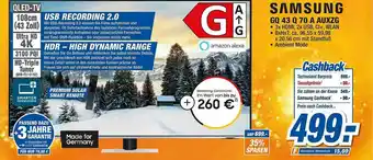 expert Techno Land Samsung Gq 43 Q 70 A Auxzg Angebot