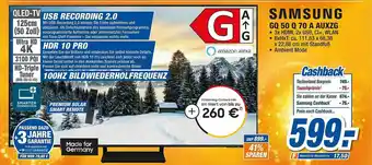 expert Techno Land Smsung Gq 50 Q 70 A Auxzg Angebot