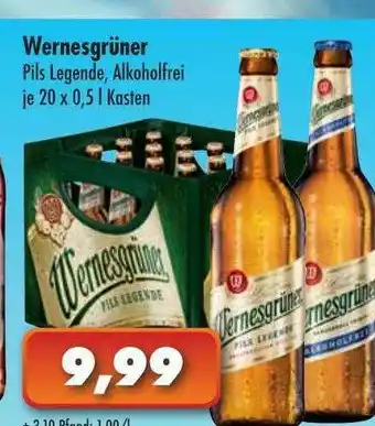 Lösch Depot Wernesgrüner Pils Legende Alkoholfrei Angebot