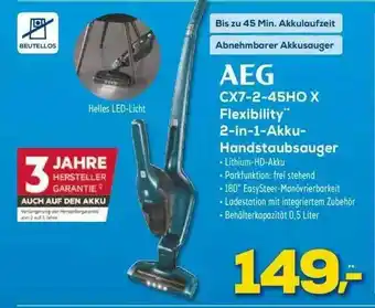 Euronics XXL Aeg Cx7-2-45h0 X Flexibility 2-in-1-akku-handstaubsauger Angebot