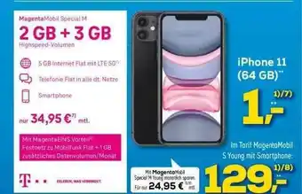 Euronics XXL Iphone 11 (64 Gb) Angebot