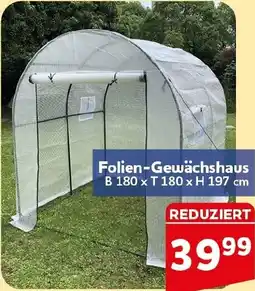 CENTERSHOP Folien-Gewächshaus Angebot