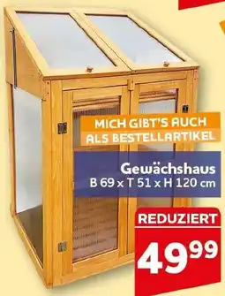 CENTERSHOP Gewächshaus Angebot