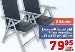 CENTERSHOP Luxus-Klappstuhl Angebot