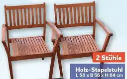 CENTERSHOP Holz-Stapelstuhl Angebot