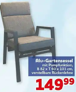 CENTERSHOP Alu-Gartensessel Angebot