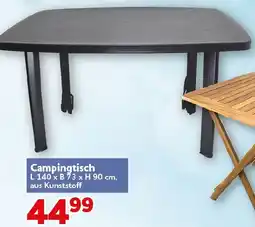CENTERSHOP Campingtisch Angebot