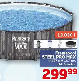 CENTERSHOP Bestway Framepool STEEL PRO MAX Angebot
